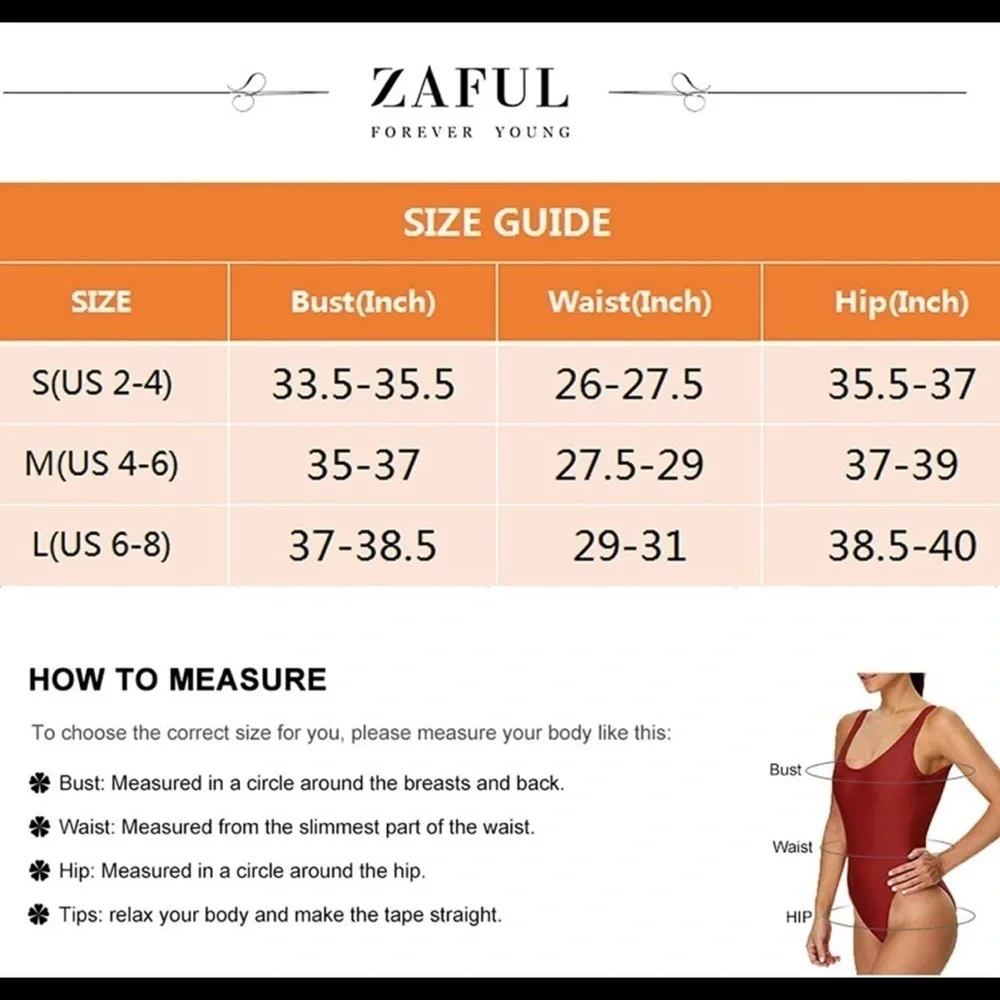 Zaful Red & White Striped Knot Front Bikini Set – Size Large (NWT)